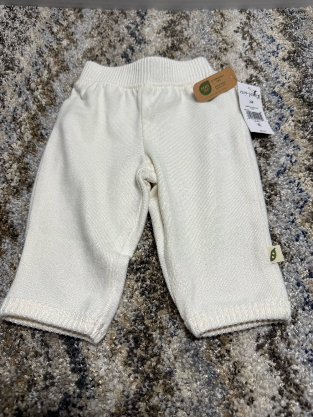 Cream Baby Pants - Eco-Friendly Softwear 3M
